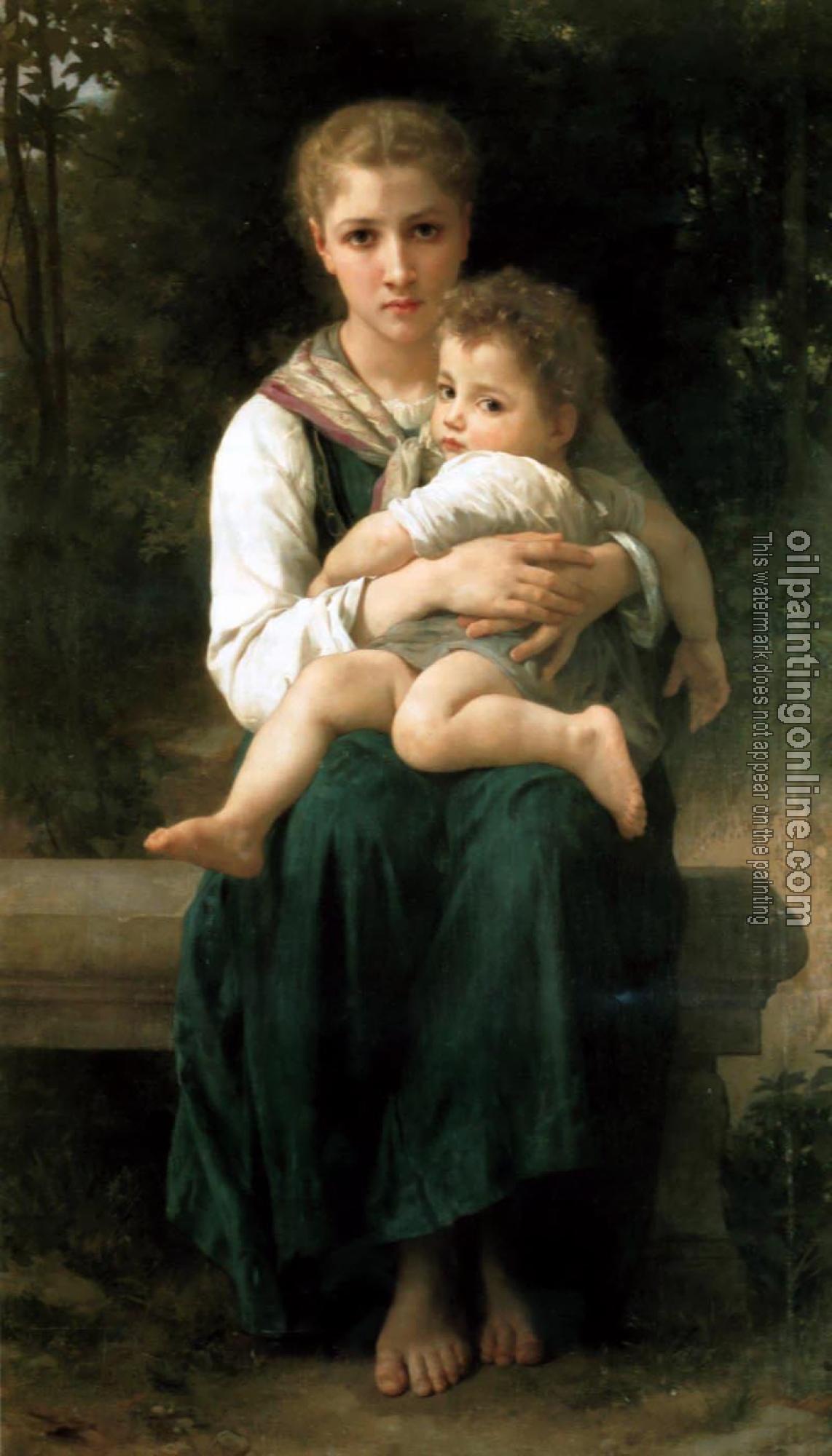 Bouguereau, William-Adolphe - Les Deux Soeurs(The Two Sisters)